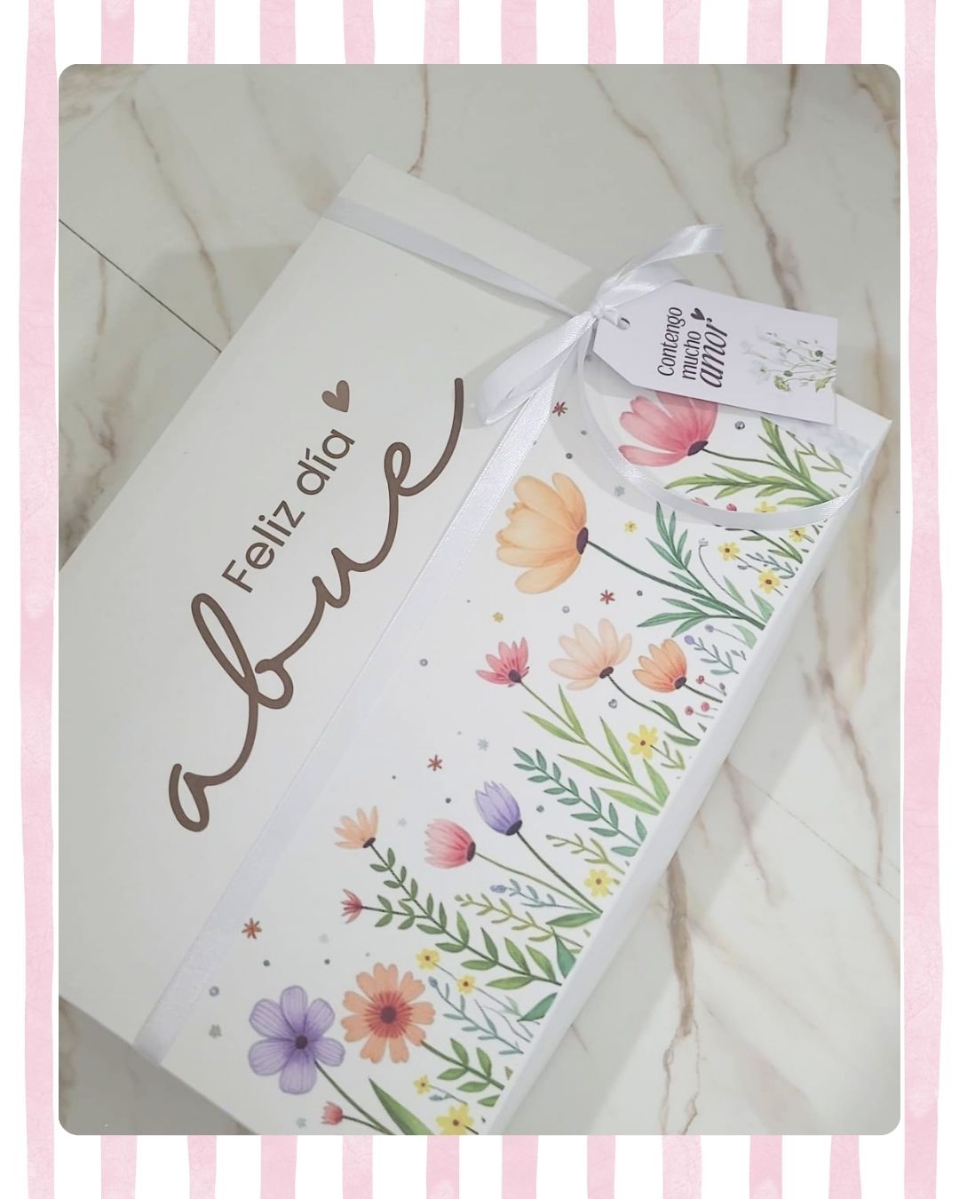 CAJAS PERSONALIZADAS - DÍA DE LOS ABUELOS (varias medidas)