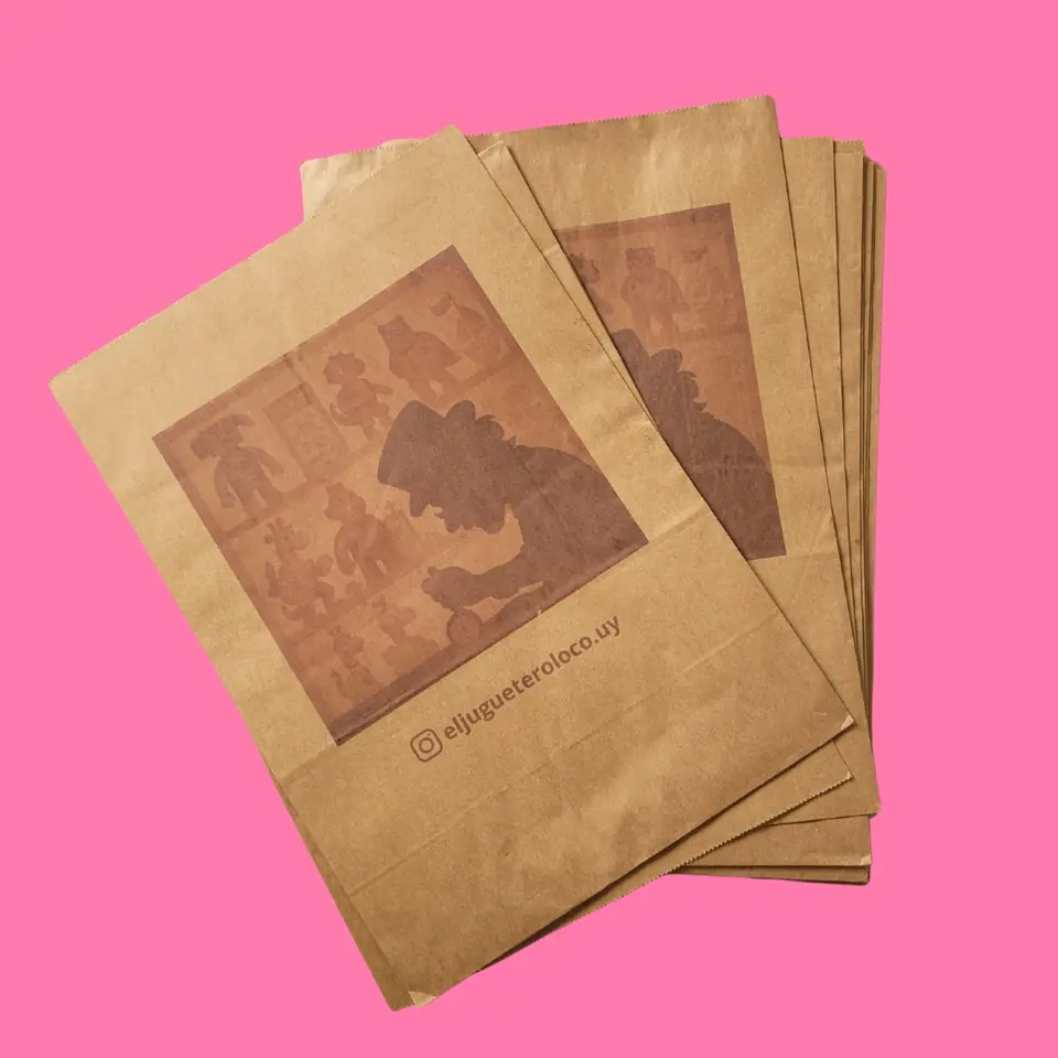 BOLSA EN PAPEL KRAF TIPO DELIVERY 29x39x14 S/ASAS