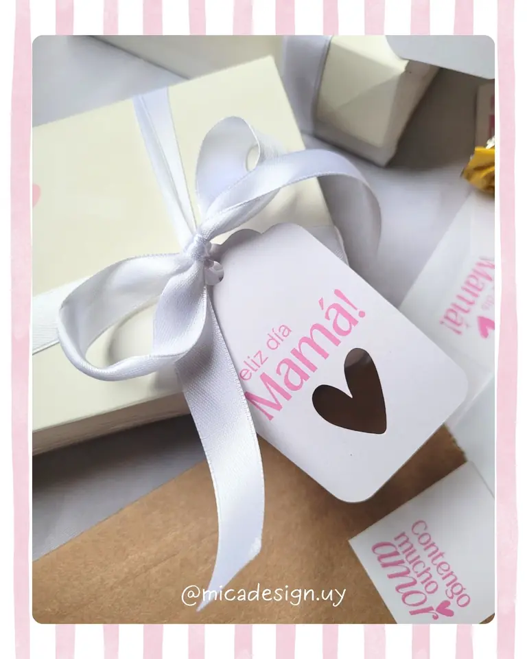 TAGS 9x5 cm (Día de la madre)