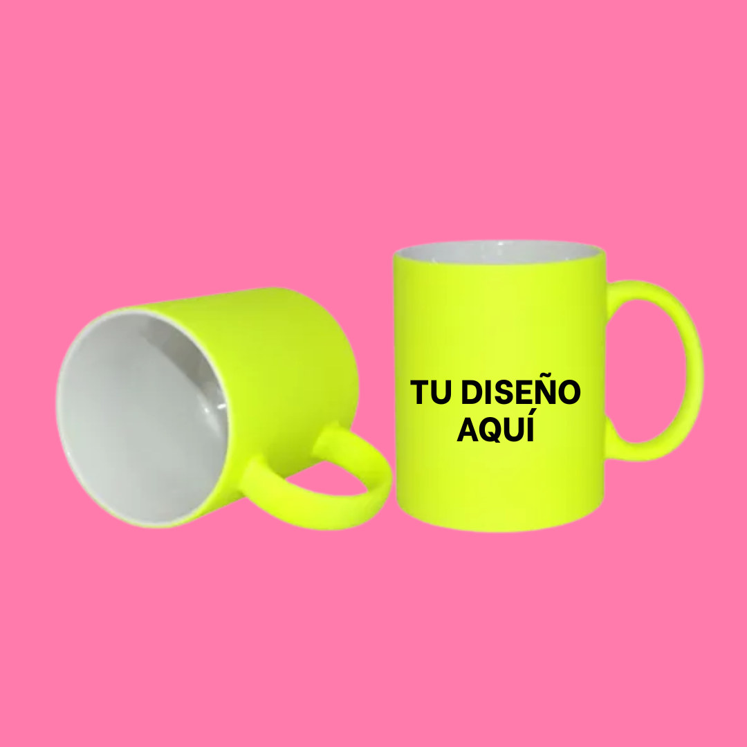 Taza Fluorescente 11oz
