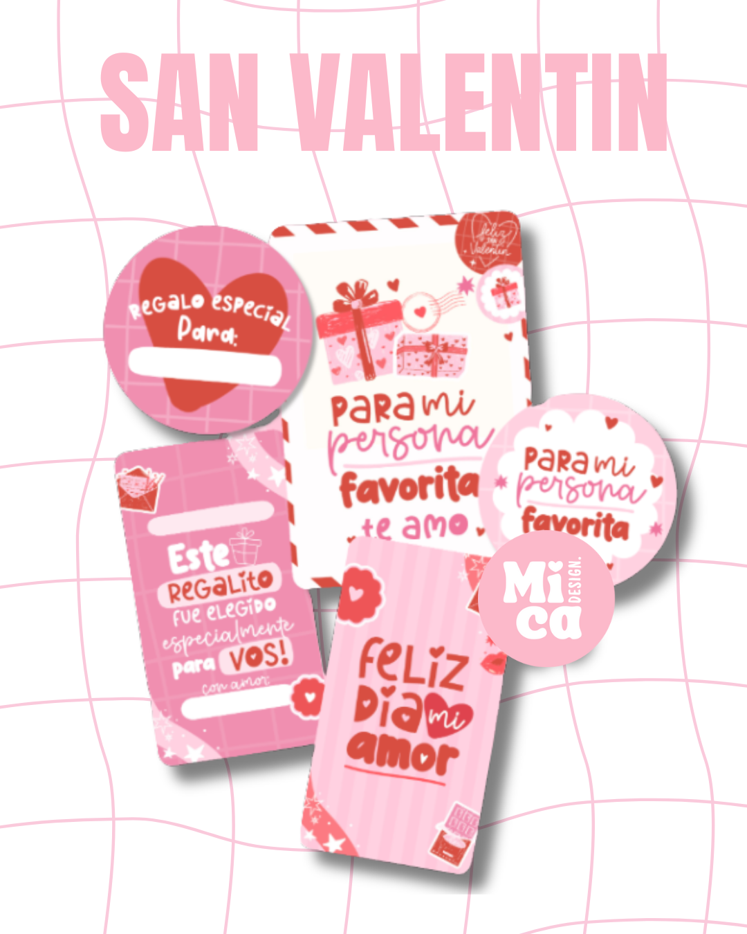 TARJETON 10x7 cm - EDICIÓN SAN VALENTIN