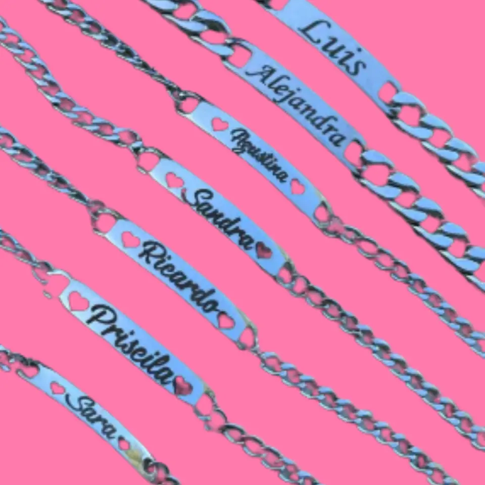 Pulsera rectangular