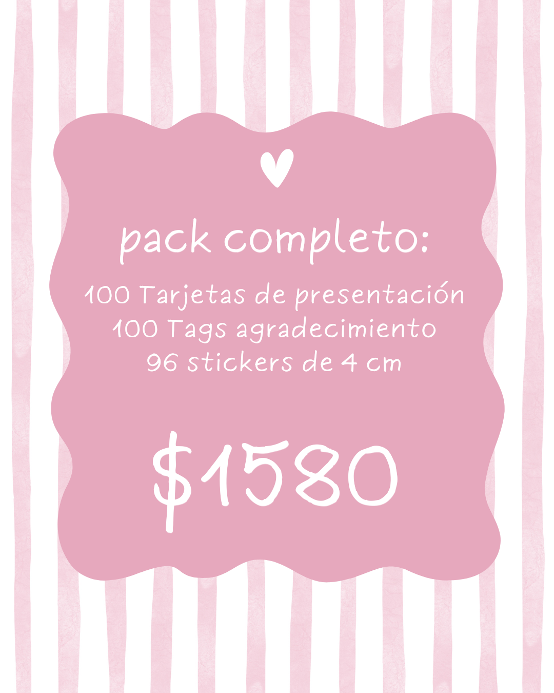PACK COMPLETO (100 TARJETAS + 100 TAGS + 96 STICKERS 4 cm )
