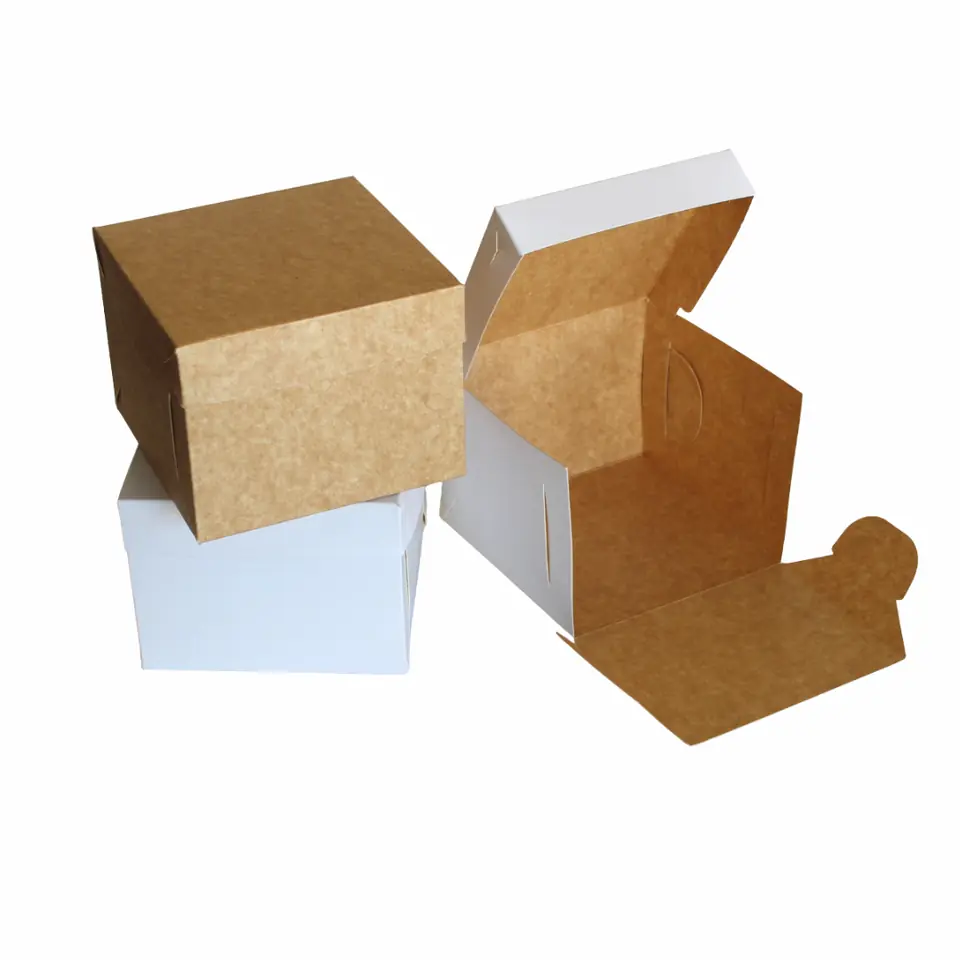 Caja para postres pequeños 13x13x10 cm