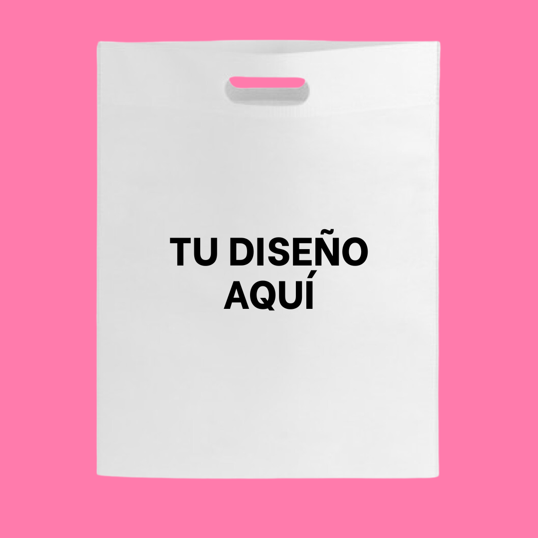 BOLSA TNT SACABOCADO 30x25