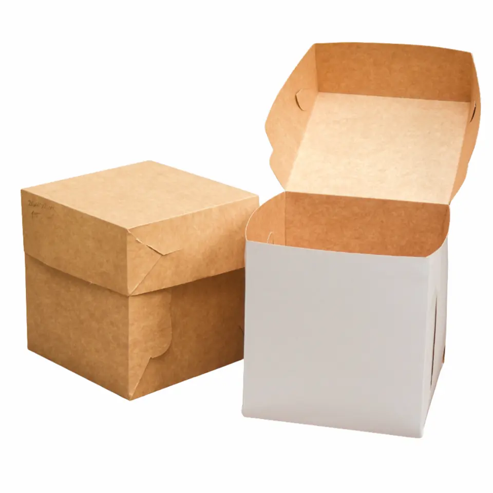 CAJA PARA POSTRES 20 x 20 x 21 cm