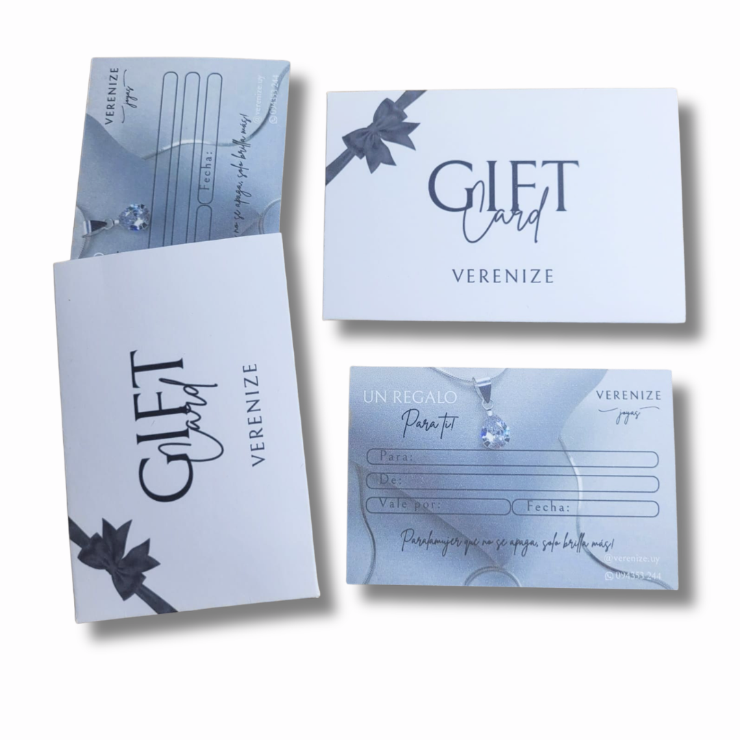 GIFT CARD + SOBRE
