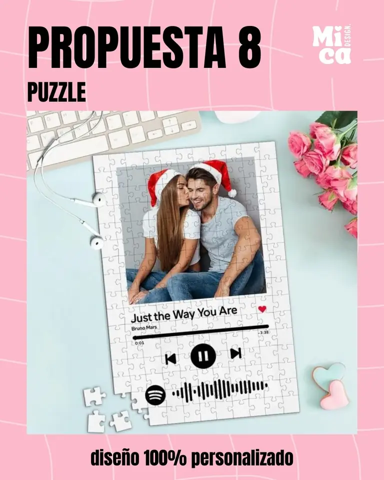 PROPUESTA 8 - SAN VALENTIN - PUZZLE DE 120 PIEZAS