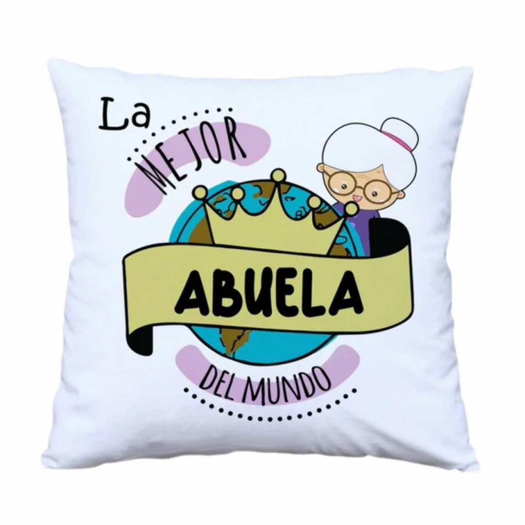 ALMOHADON PERSONALIZADO (FUNDA + RELLENO)