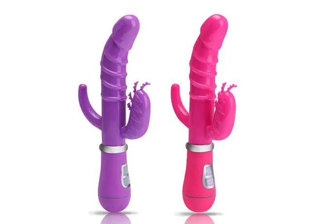 VIBRADOR PUNTO G DOBLE MOTOR 10 VELOCIDADES