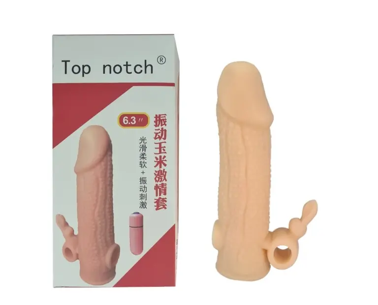FUNDA VIBRADORA ESTENSORA DE PENE