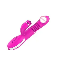 VIBRADOR DOBLE ESTIMULACION CON CALOR