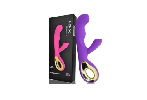 VIBRADOR MENGQI DOBLE MOTOR 10 VELOCIDADES