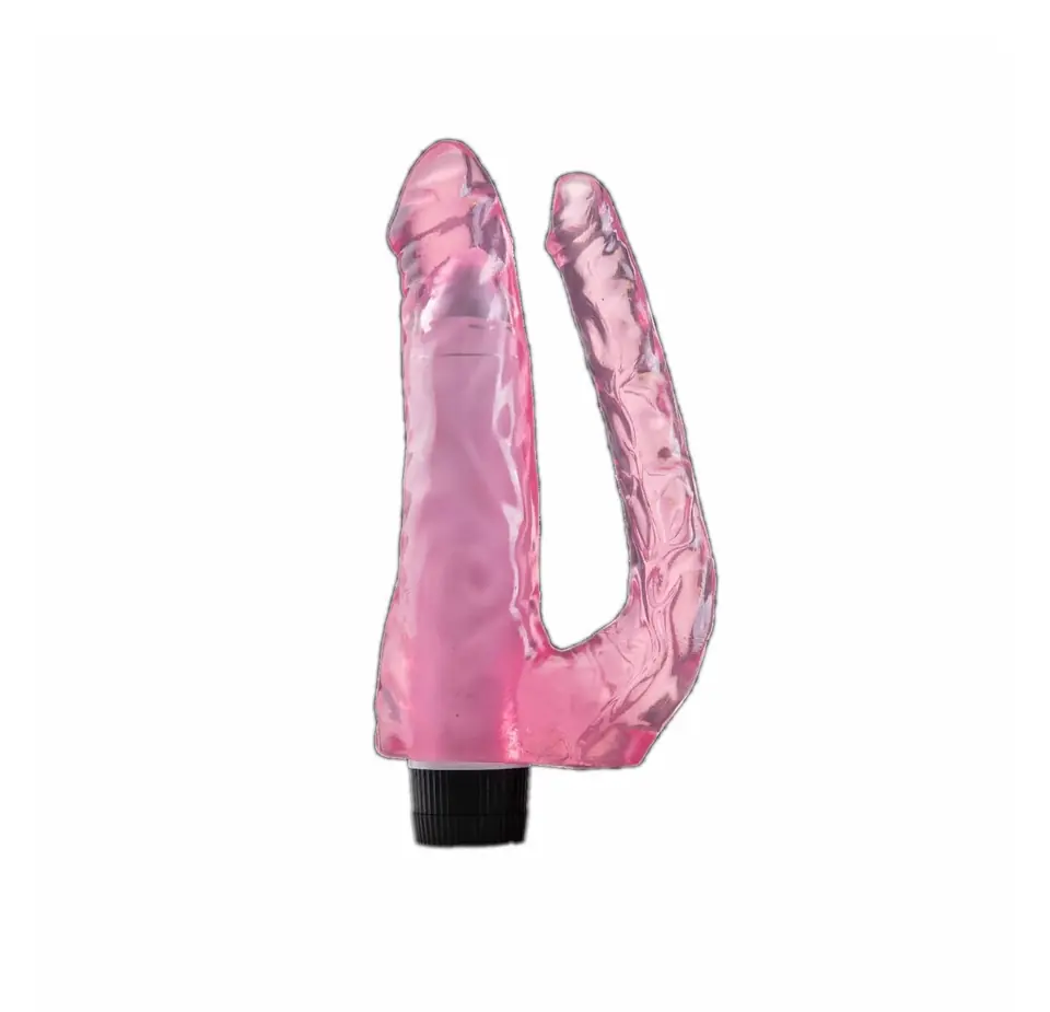DILDO DOBLE PENE CON VIBRADOR