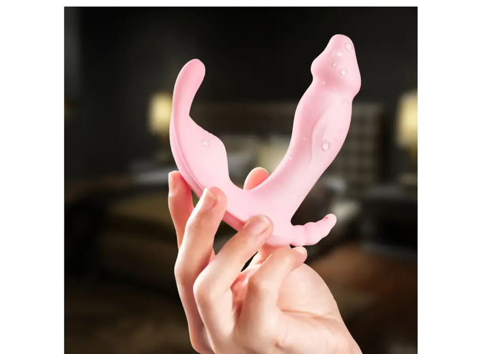 VIBRADOR ESTIMULADOR  CON CONTROL INALAMBRICO