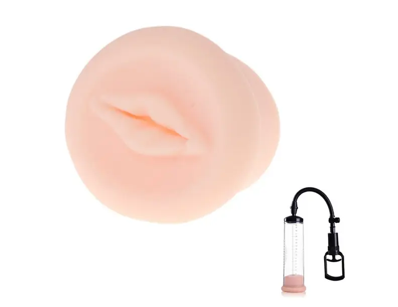 ACCESORIO VAGINA PARA BOMBA VACIO EN SILICONA