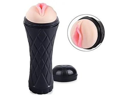 MASTURBADOR VAGINA  CON  VIBRACION CONTROL