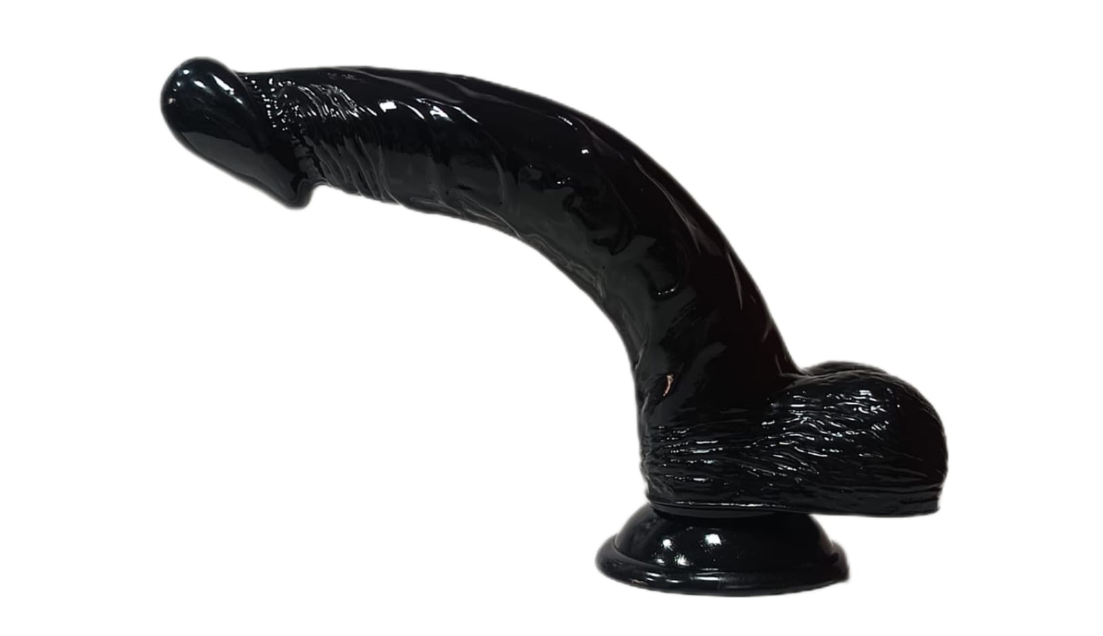 CONSOLADOR REALISTA CON ESCROTO 24 X 4,5 CM