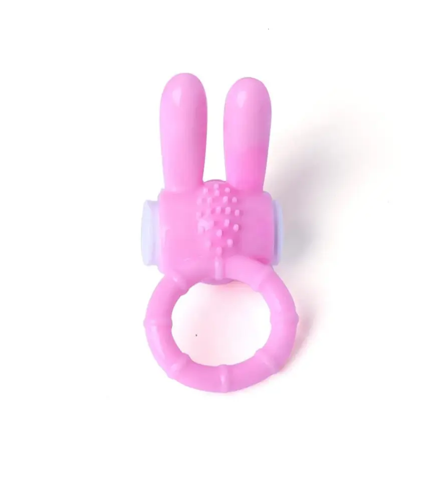 ANILLO VIBRADOR CONEJO ESTIMULADOR DE CLITORIS
