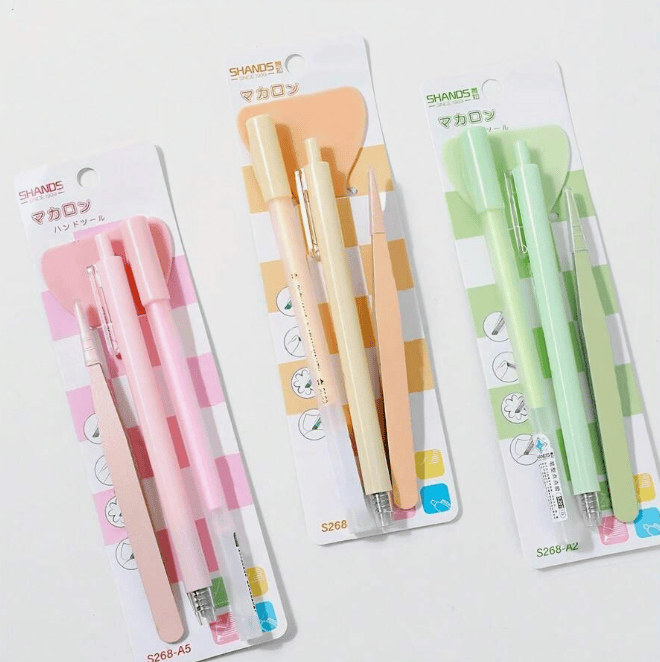 Set de 4 Piezas para Scrapbooking