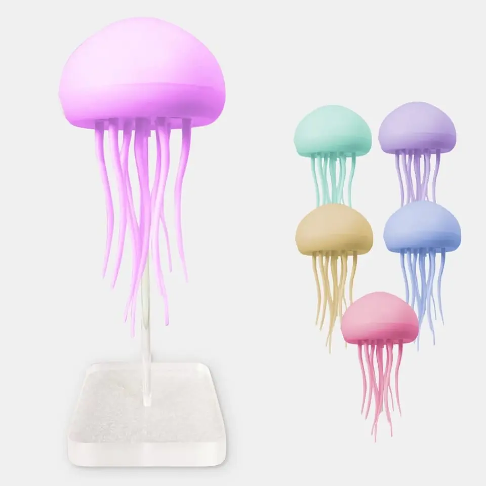 Lampara Led Medusa Colores Con Movimiento