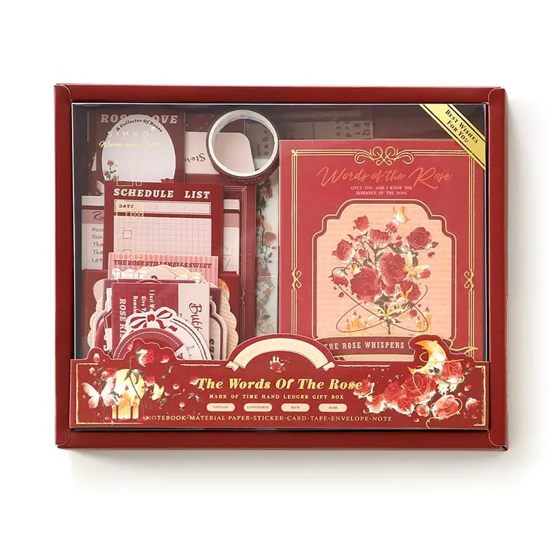 Set Scrapbooking "Rosas"