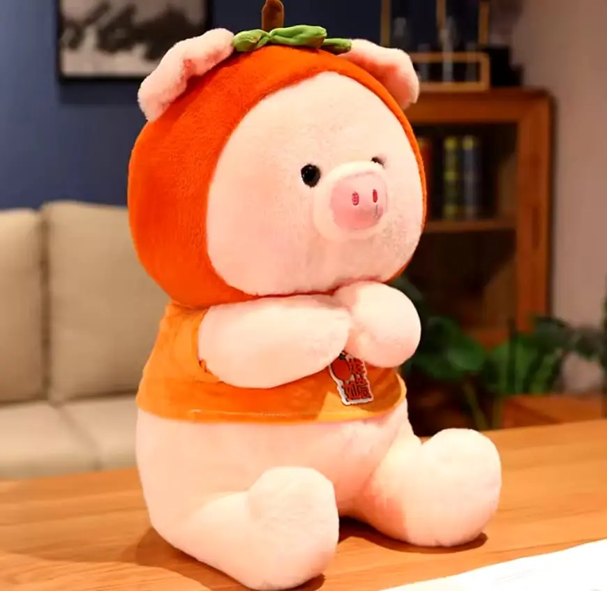 Peluche Cerdito Calabaza - 60cm
