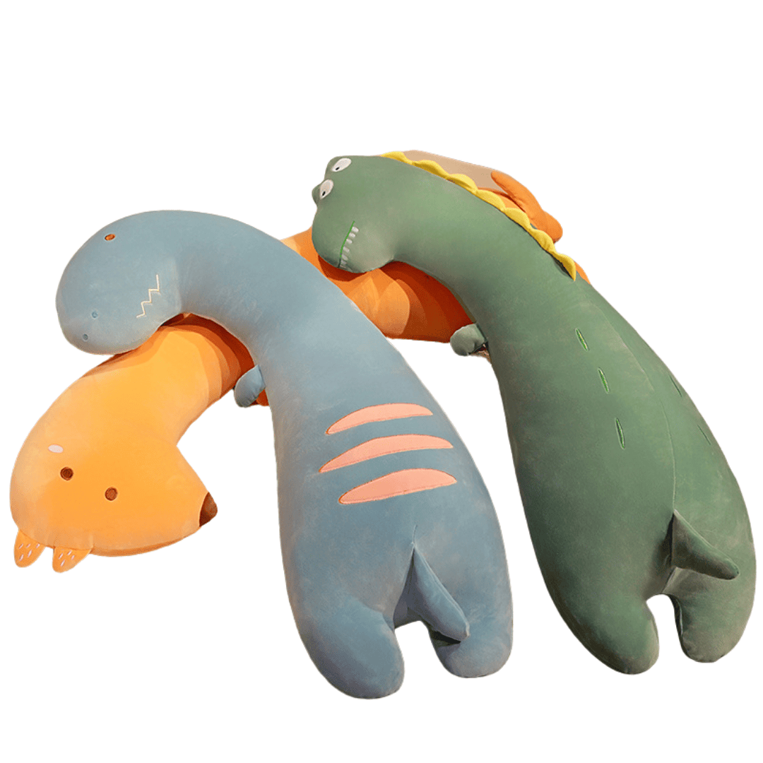 Dinosaurio peluche almohadón 100 cm