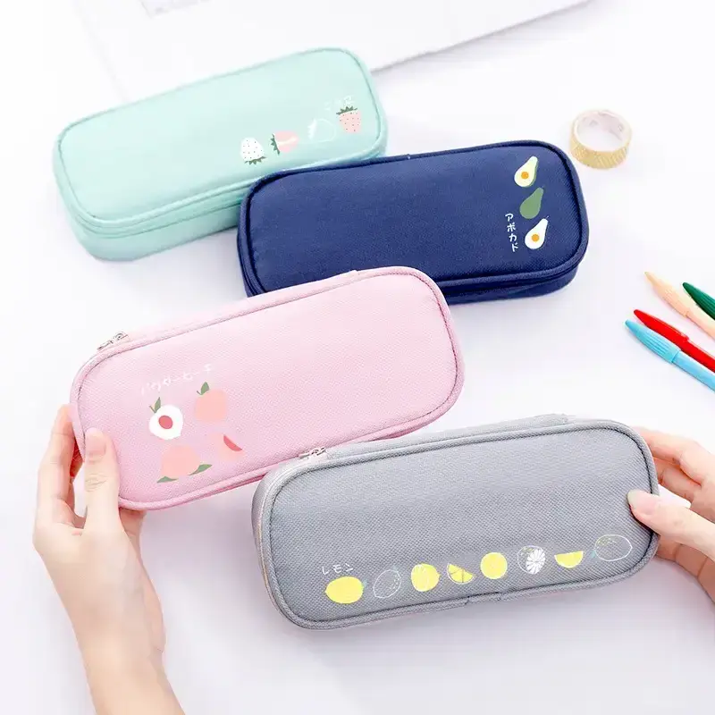Estuche Frutal Tela Oxford