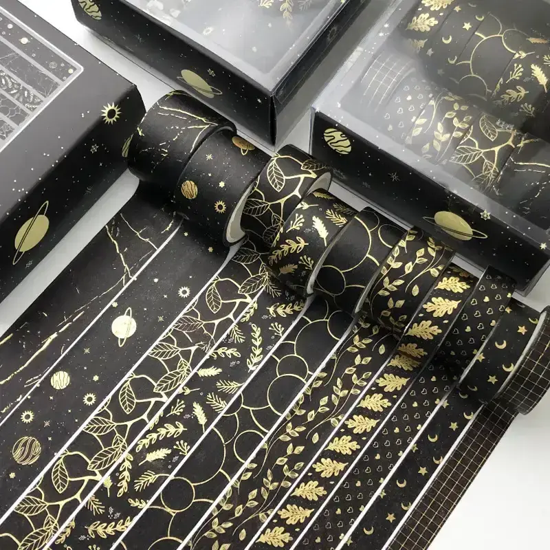 Pack x10 Cintas estampadas decorativas
