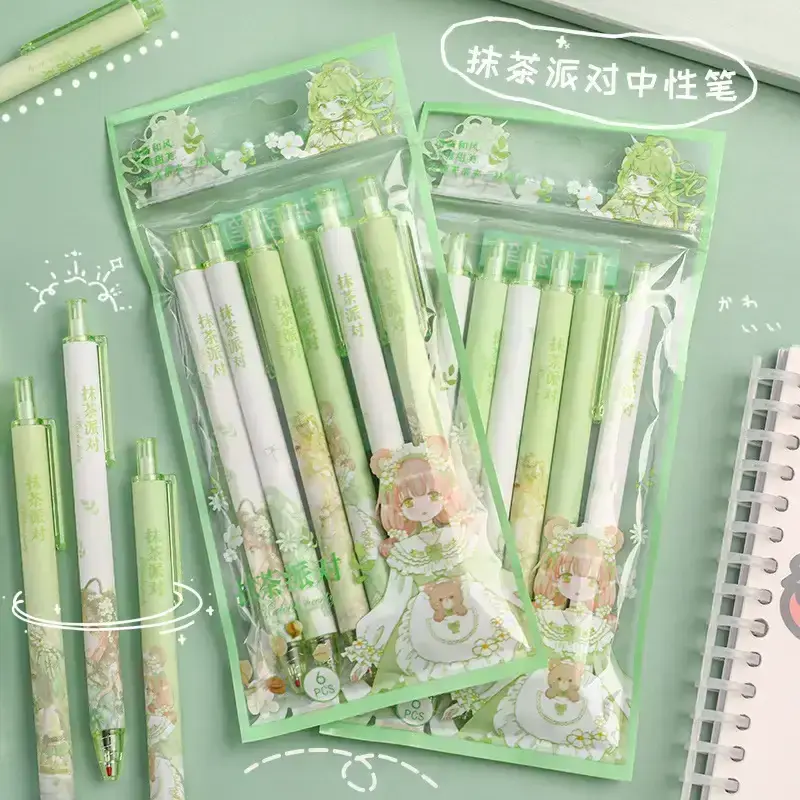 Pack x6 Lapiceras de gel