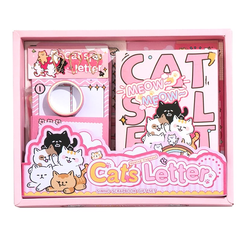 Set Scrapbooking "Gatitos"