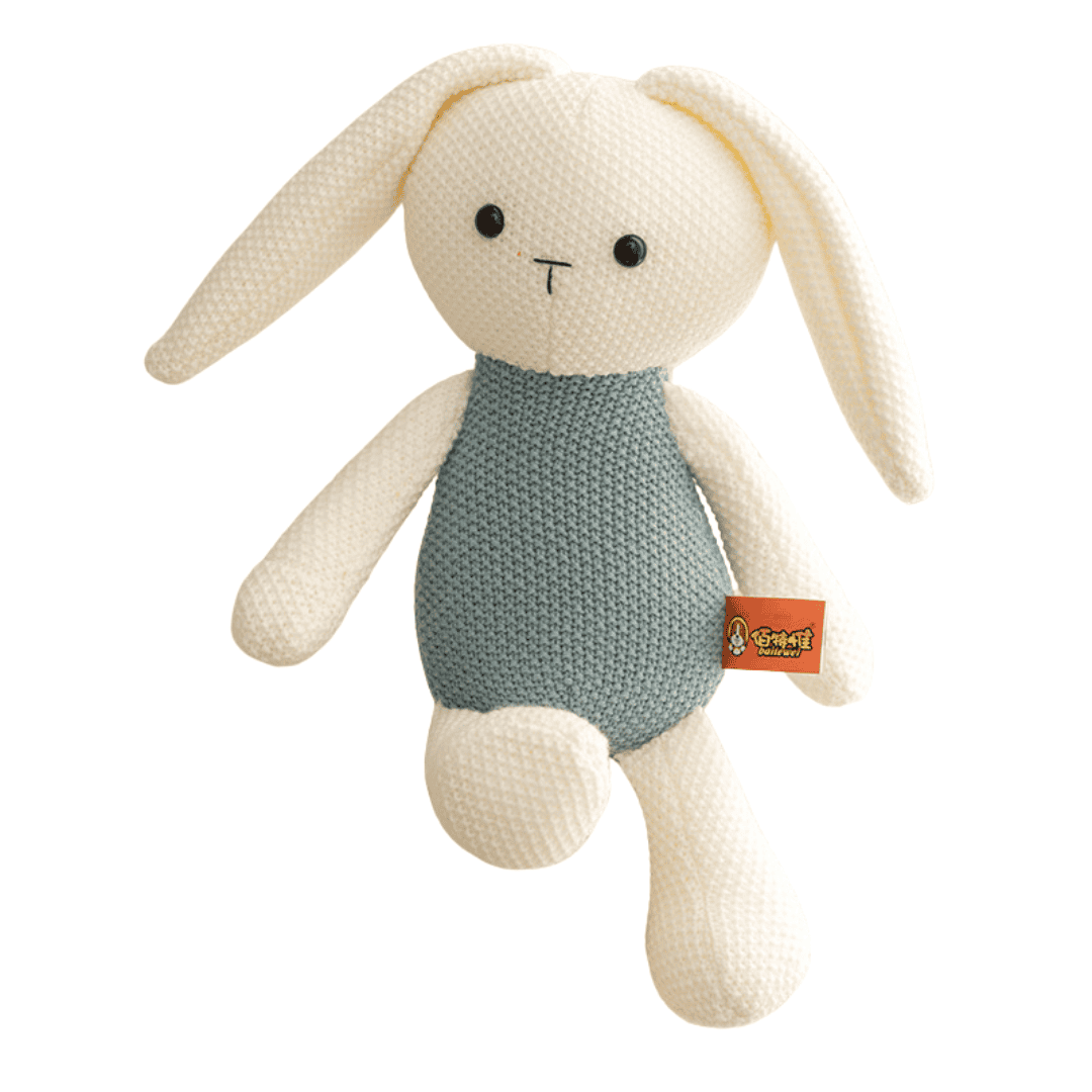 Conejo peluche crochet 35 cm