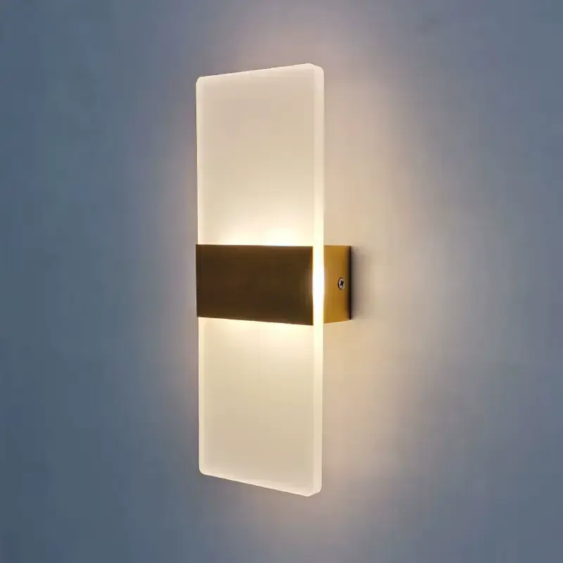 Lampara LED de Pared Acrílico
