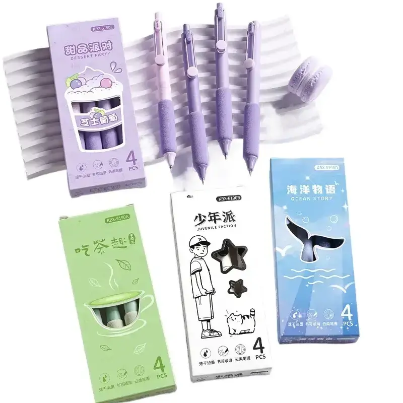 Pack x4 Lapiceras de gel