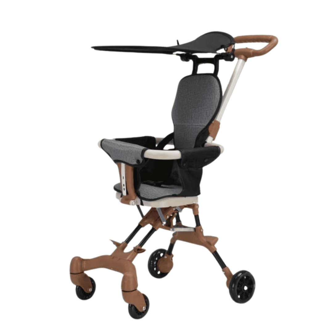 Coche Silla de Paseo Infantil Plegable Chocolate