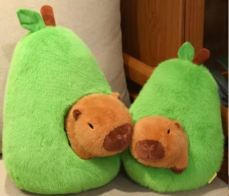 Capibara Con Casita Pera - Varios Tamaños