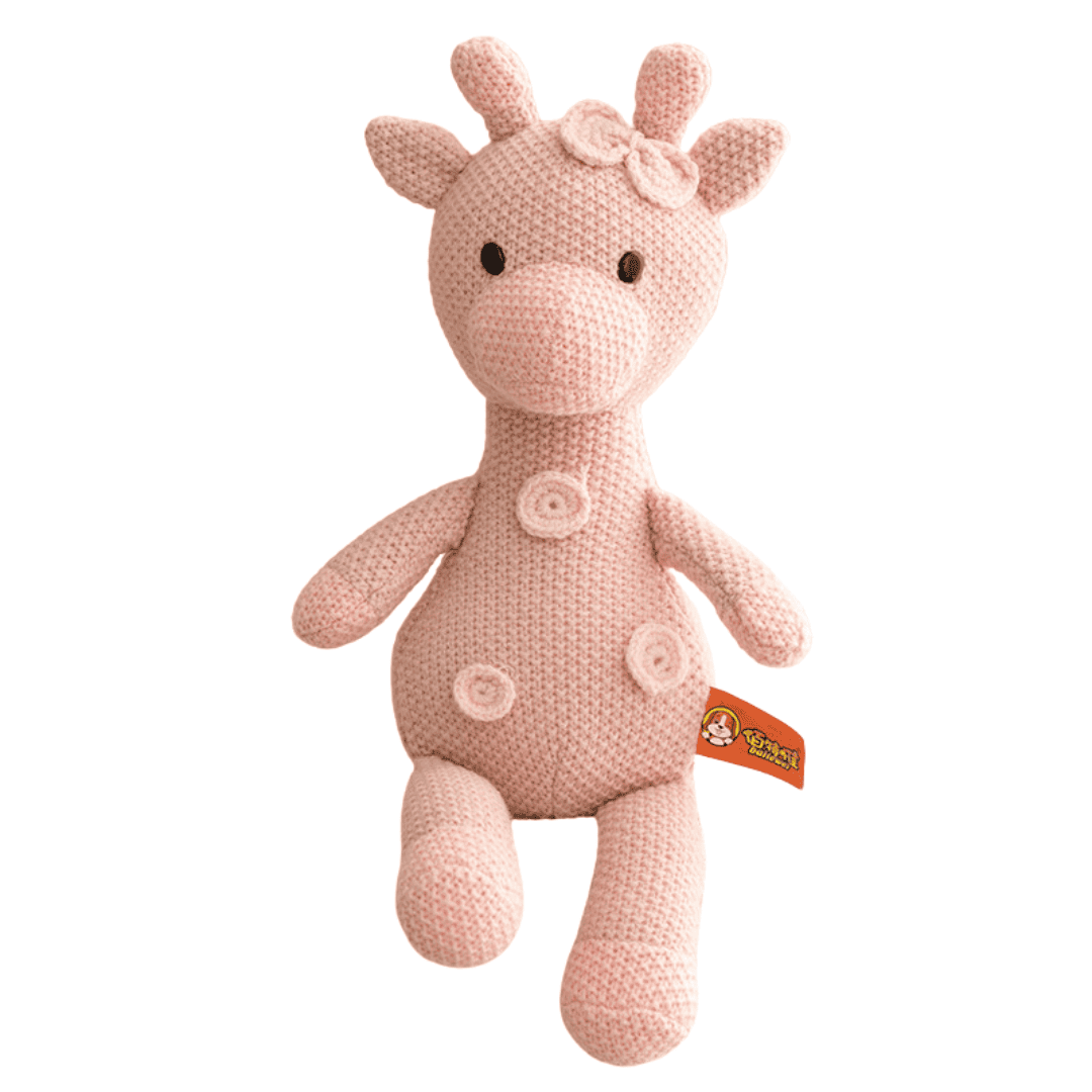 Jirafa peluche crochet 35 cm