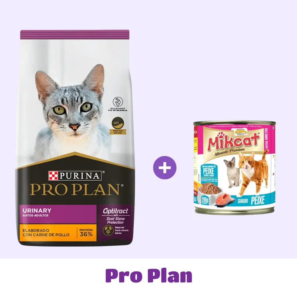 PRO PLAN GATO URINARY 7.5 KG + PATÉ DE 🎁