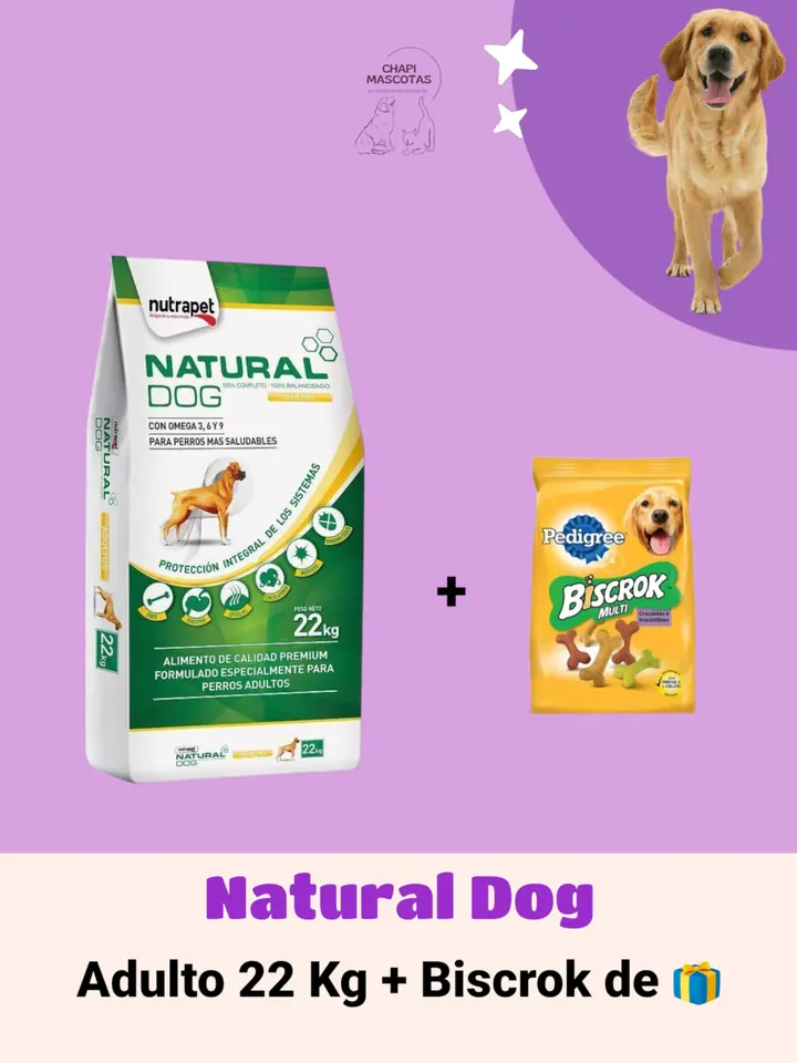 NATURAL DOG 22 KG