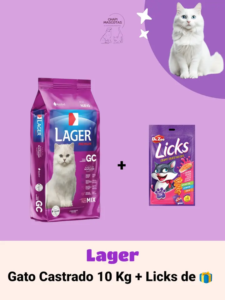 LAGER GATO CASTRADO 10 KG