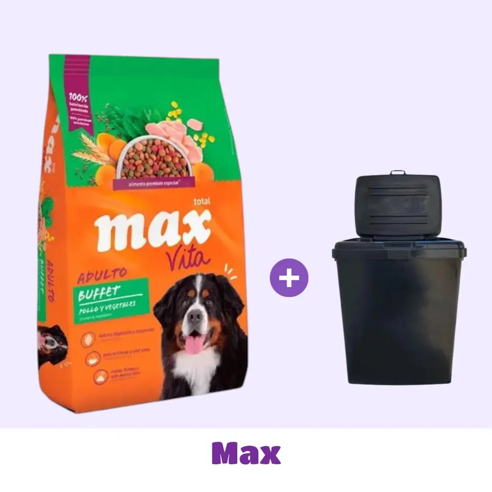 MAX BUFFET 20+2 + CONTENEDOR