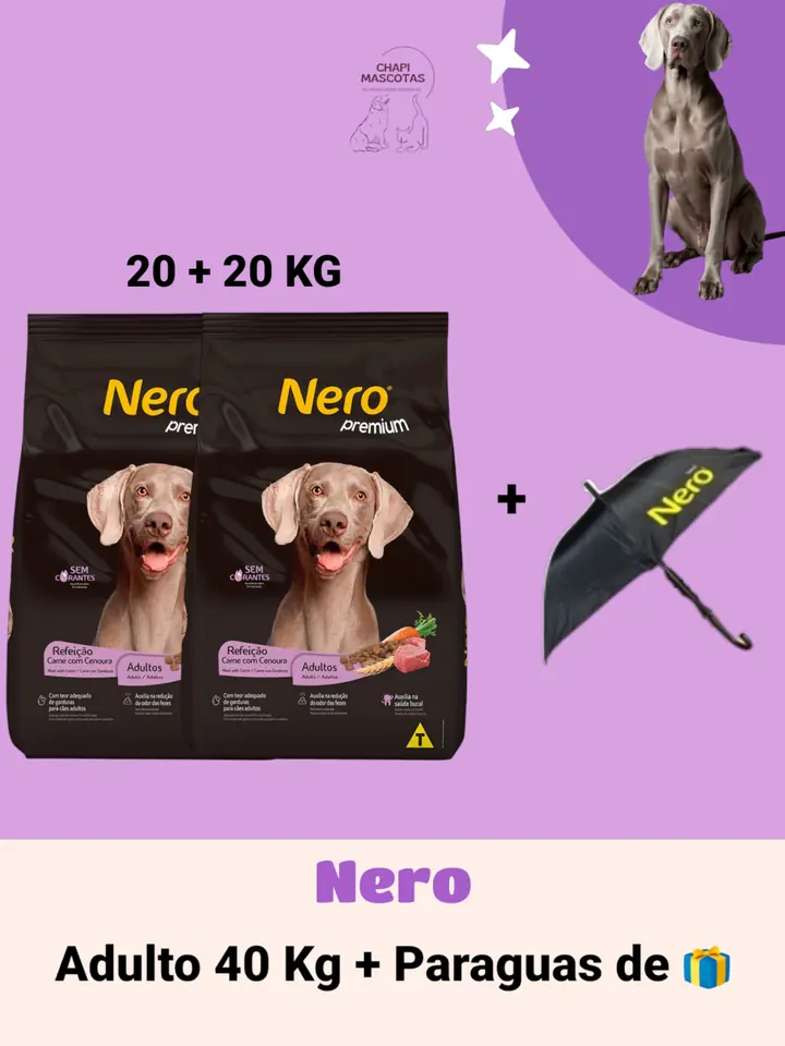 NERO PREMIUM ADULTO 40 KG