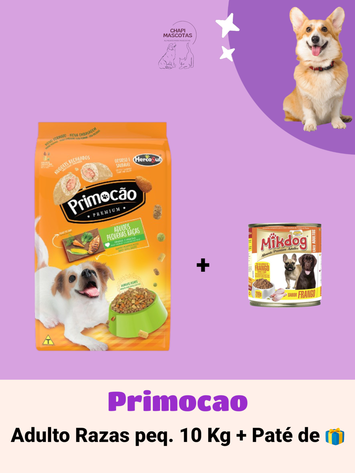 PRIMOCAO ADULTO RAZA PEQUEÑA 10 KG