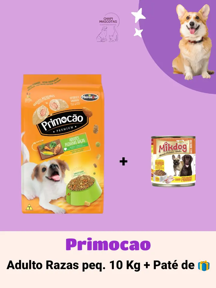 PRIMOCAO ADULTO RAZA PEQUEÑA 10 KG