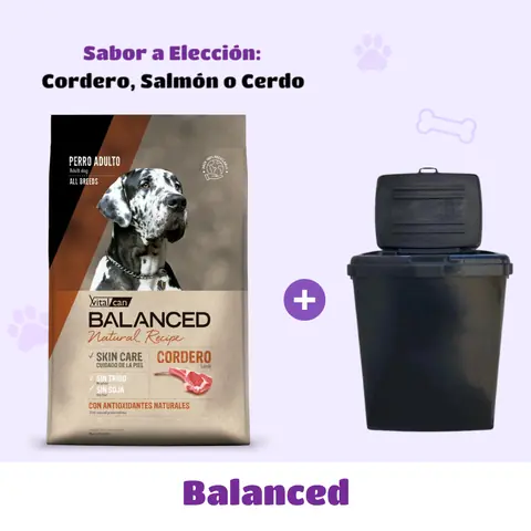BALANCED 17 KG + CONTENEDOR