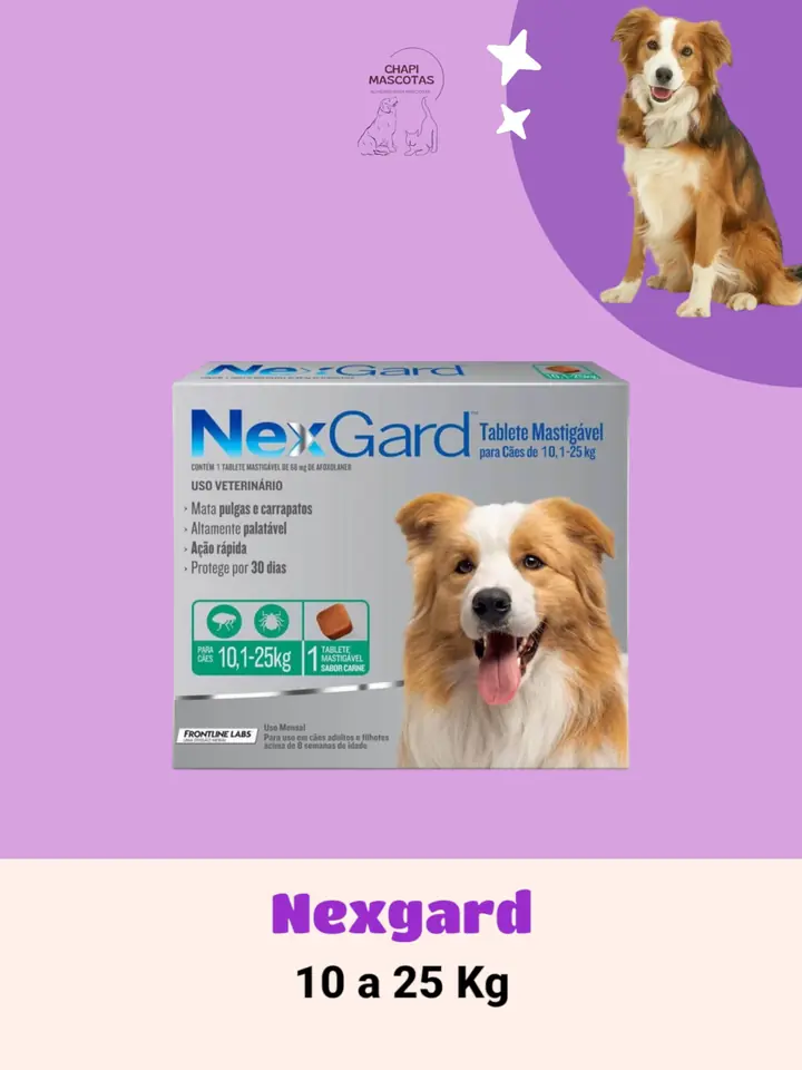 NEXGARD 10 A 25 KG