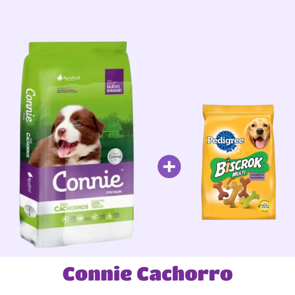 CONNIE CACHORRO 22 KG + SNACK DE 🎁