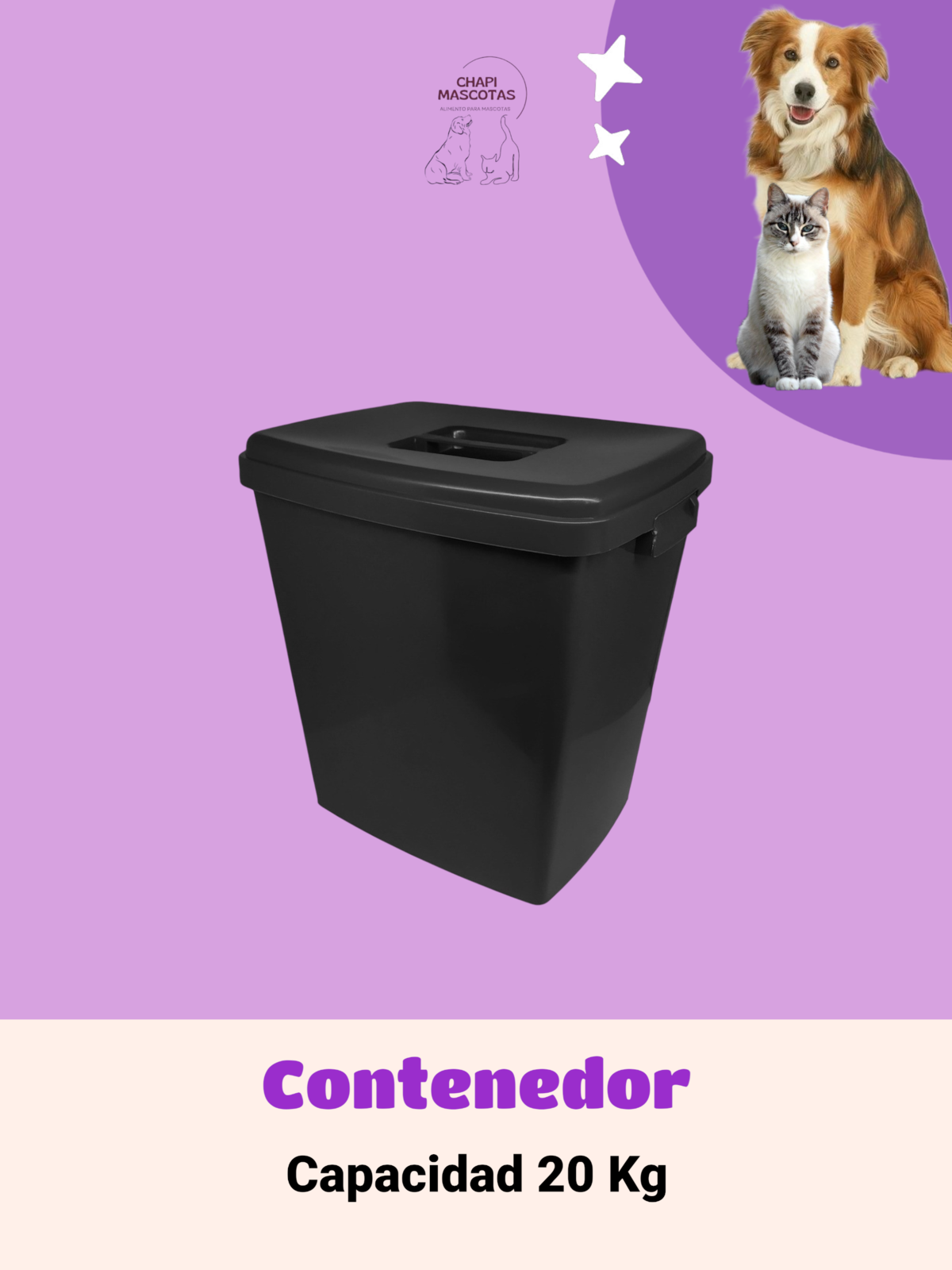 CONTENEDOR 20 KG