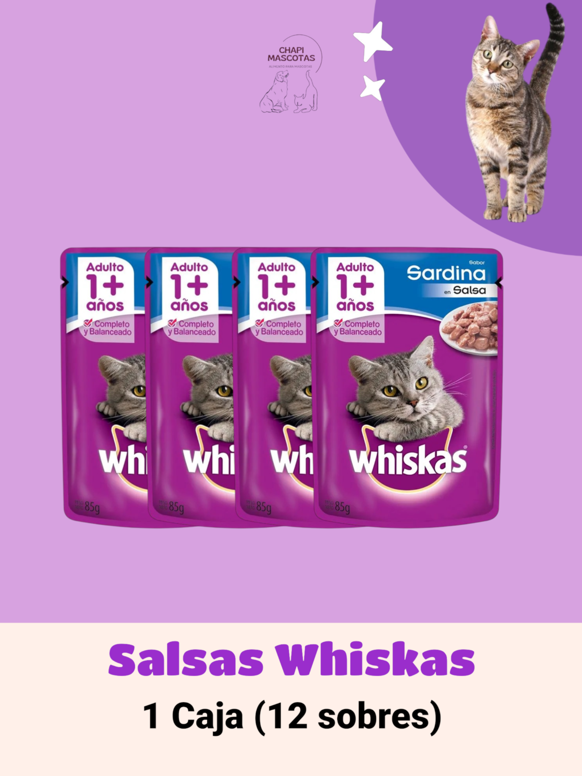 SALSAS WHISKAS X12